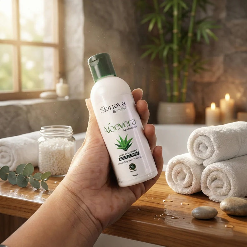 Eyelet Aloe Vera Deep Nourishing Body Lotion 24-Hour Moisturization (100ml)