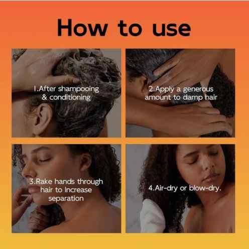 Curl Defining Leave-In Hydrating & Anti-Frizz Styling Hair Cream 30 ml (Pack of 2)