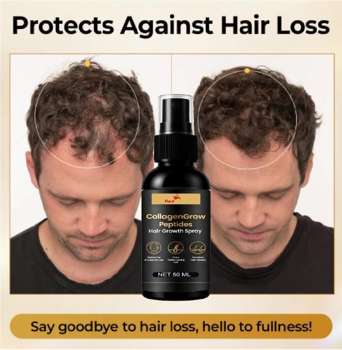 Collagen Grow Hair Restore Spray 50ml Each (Pack of 2)